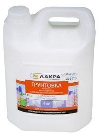 Грунтовка универсальн. глубокого проникн. против плесени 4 кг Лакра 7439/1749