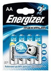 ENERGIZER LR6 АА 4/48 Maximum батарейка 253584