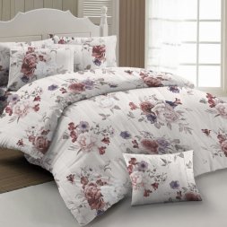 Комплект постельного белья, Бязь Letto, 1,5-сп, B401, наволочка 70х70 (2шт)