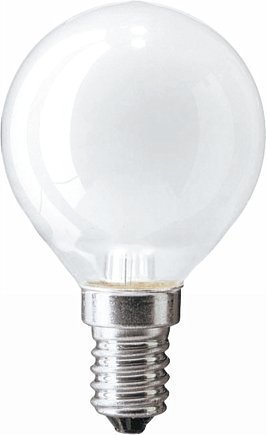 Philips P45 FR 40W 230V  E27 шар матовая 2328