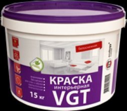 Краска ВД-АК-2180 интерьерная влагостойкая белоснежная 15,0кг VGT 5740