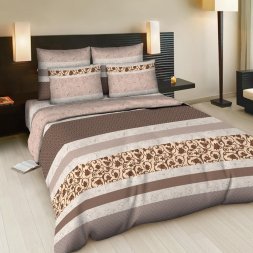 Комплект постельного белья, Бязь Letto, Евро, B489, наволочка 70х70 (2шт)