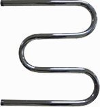 Полотенцесушитель водяной ТЕРА М 600х600  нар.р. 3/4 (ПСВ-44-10) без кронш.