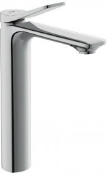 Смеситель для раковины высокий ODRA однорычажный клик клак 63054