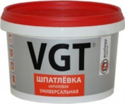 Шпатлевка универсальная акриловая для наружн. и внутр. работ 3,6кг (4) VGT 5723/ 7389